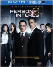 Person of Interest: the Complete Third Season Blu-ray Dvd Set New Sealed