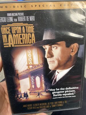 Once Upon A Time In America DVD Robert De Niro 2 Disc. 3M | eBay