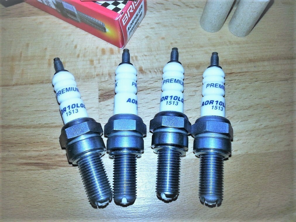 4x BRISK Upgrade Racing Spark Plugs fits: Kawasaki ZX-6R,RR ZX600 4x BRISK Upgrade Racing Spark Plugs fits: Kawasaki ZX-6R,RR ZX600