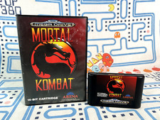 Thumbnail of ebay&reg; auction 136812662132 | Sega Mega Drive Mortal Kombat Boxed OHNE ANLEITUNG