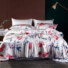 Mulberry Silk Bedding Set Quilt Cover Sheets ...