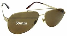 SFx Replacement Sunglass Lenses fits Gucci GG1912/S - 58mm Wide