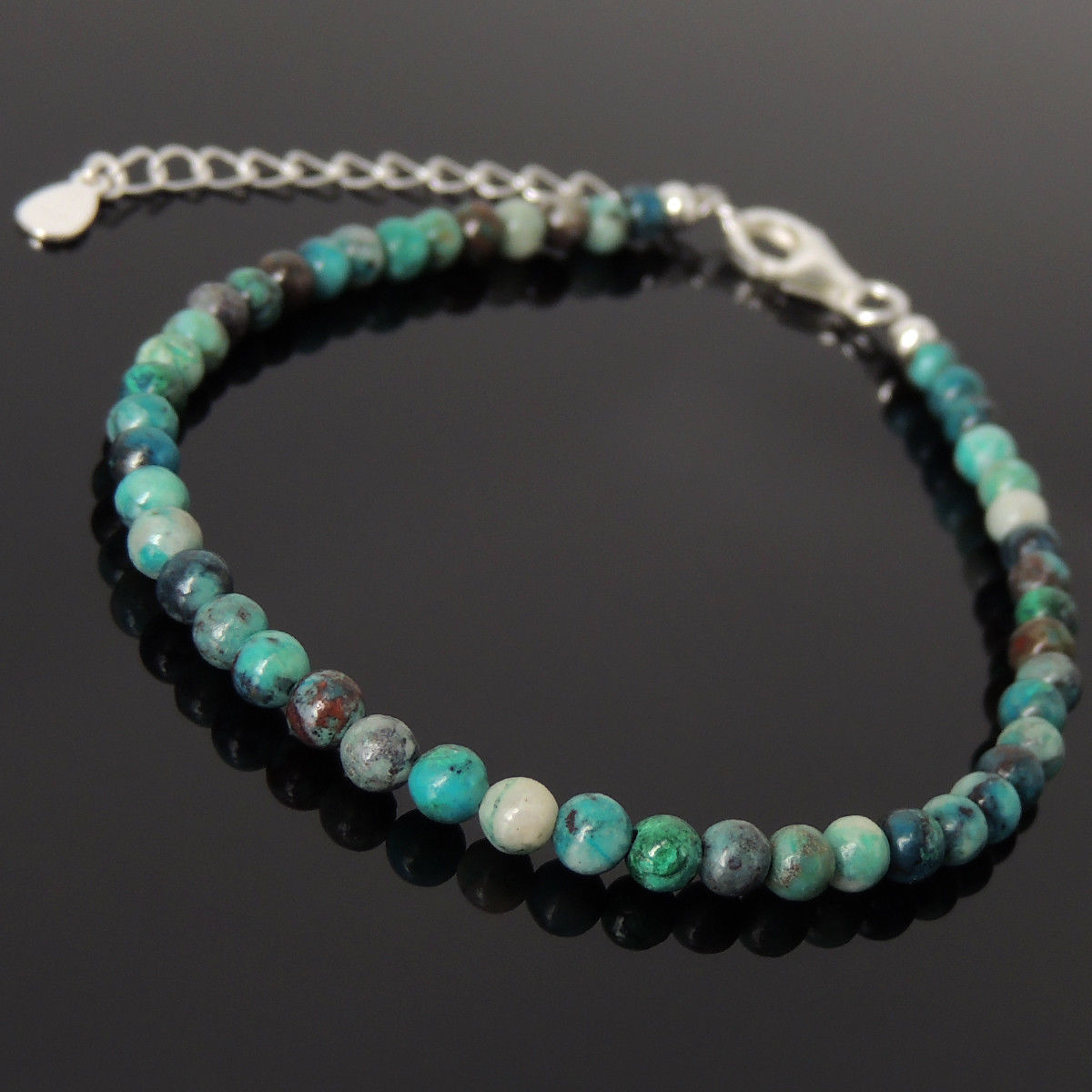 Bracelet Chrysocolle du Pérou pour sublimer votre style bohème chic au quotidien