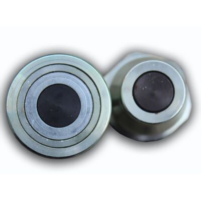 Titan Attachments 3/4'' Flat Face Male and Female Hydraulic Coupler NPT