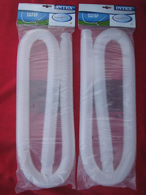 2 Stück Intex  Poolschlauch a 1,5 m Schwimmbadschlauch 32mm Schlauch für Filter 