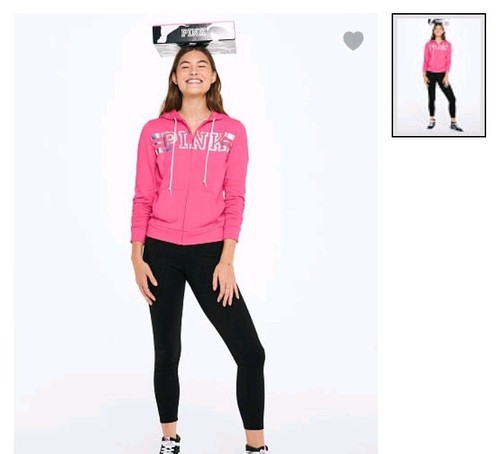 Secret PINK perfect Full Zip Hoodie 