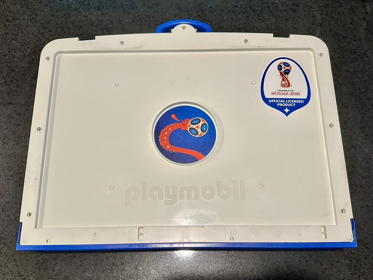PLAYMOBIL #9298 Carry Set- 2018 FIFA World Cup of Soccer Set RARE