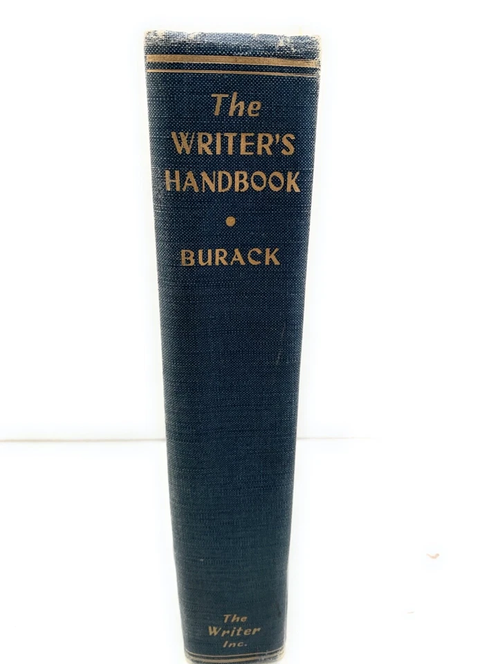 The Writer's Handbook by, A. S. Burack (editor) 1955, Blue Vintage Hardback - Image 2 of 2