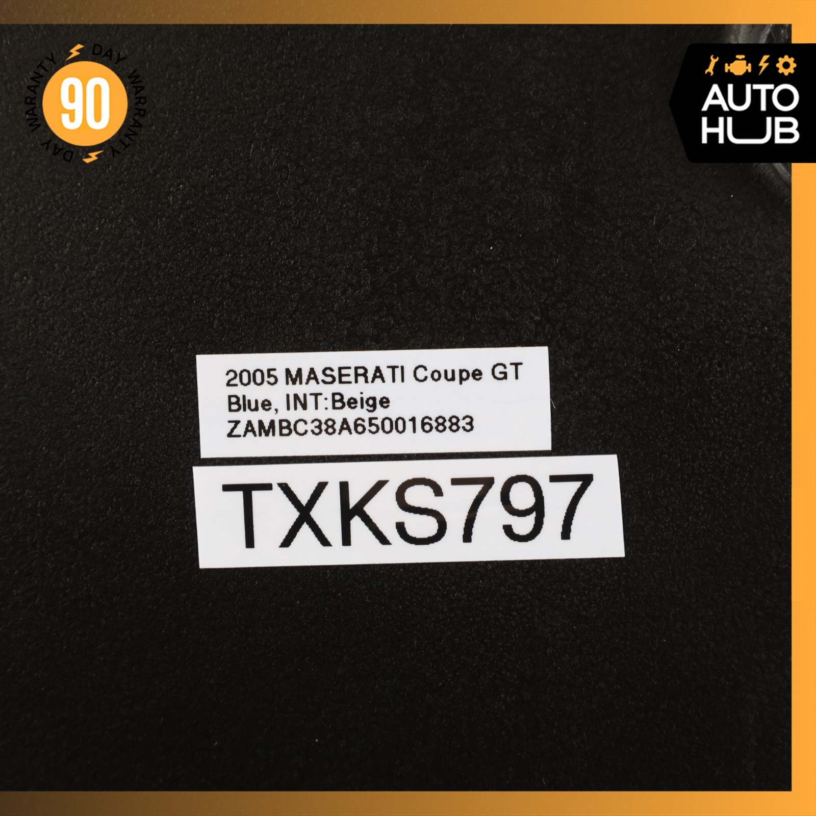 02-07 Maserati Coupe 4200 M138 Rear Under Window Panel Cover OEM 67k