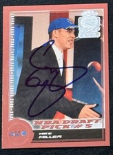 Mike Miller Hand Signed Grizzlies 00-01 Topps Tip-Off Rookie Card Florida Gators. rookie card picture