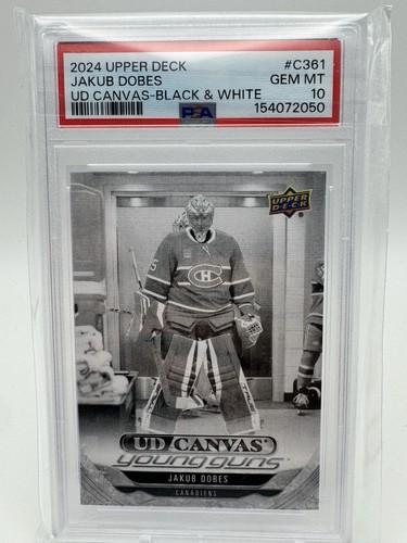 Jakub Dobes [Black] #C361 2024 Upper Deck Canvas card