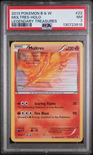 Moltres graded PSA 7 for sale on eBay