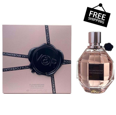 Flowerbomb by Viktor & Rolf 3.4 oz 100ML Eau De Parfum Brand New Sealed In Box