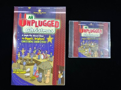 Simple Plus Series An Unplugged Christmas Musical CD Sealed & Book - New