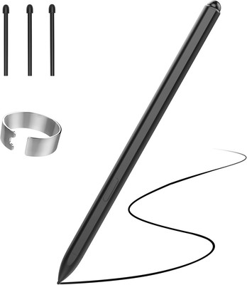 TiMOVO Magnetischer EMR-Stift Kompatibel mit Remarkable 2, Digital Stylus Schwarz 