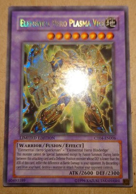 Yu-Gi-Oh! Elementar-HELD Plasma Schraubstock Ct04-En006 Limited Edition