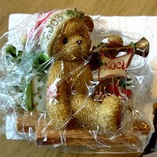 Cherished Teddies Xmas Sounds Season Gerard Bear Horn Drum Holiday Collectible