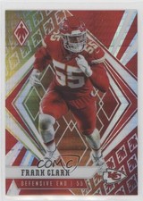 2020 Panini Phoenix Fanatics Fire Burst Frank Clark #48 0a3
