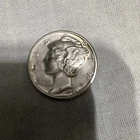 1943 Mercury Dime Silver 10C AU