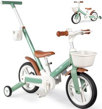 6 in 1 Toddler Balance Bike with Push Handle Training Wheel for 2 Year