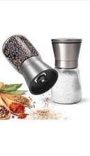 Macina sale e pepe - 2 pz. - involucro in vetro e plastica