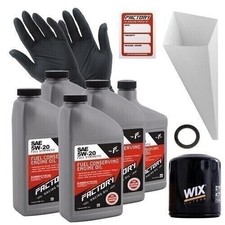 Factory Racing Parts 5W20 4.5Qt Oil Change Kit For Mazda 3, 3 Sport, 5, Tribute 48.88 per gallon
