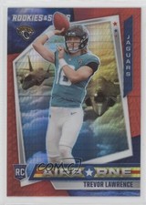 2021 Panini Rookies & Stars Airborne Red Hyper Prizm Trevor Lawrence #AB-16 0h6w