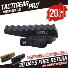 New Unity Tactical Fast Optics Riser for Eotech EXPS Sight FST-ORF 20mm Rail