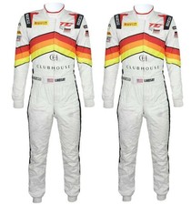 Tuta da corsa Go Kart con guanti e passamontagna senza sublimazione