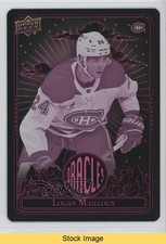 2024-25 Upper Deck Extended Series Oracles SP Logan Mailloux #O-46 READ l5u