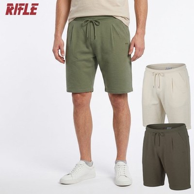 RIFLE Herren Bermuda 100% Baumwolle Piquet leicht Taschen und Schnürung M L XL XXL 3XL