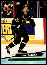 1992-93 Ultra #323 Tommy Sjodin Minnesota North Stars Rookie Hockey Card