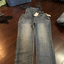 Women Overalls Jean Size Large New With Tags ...