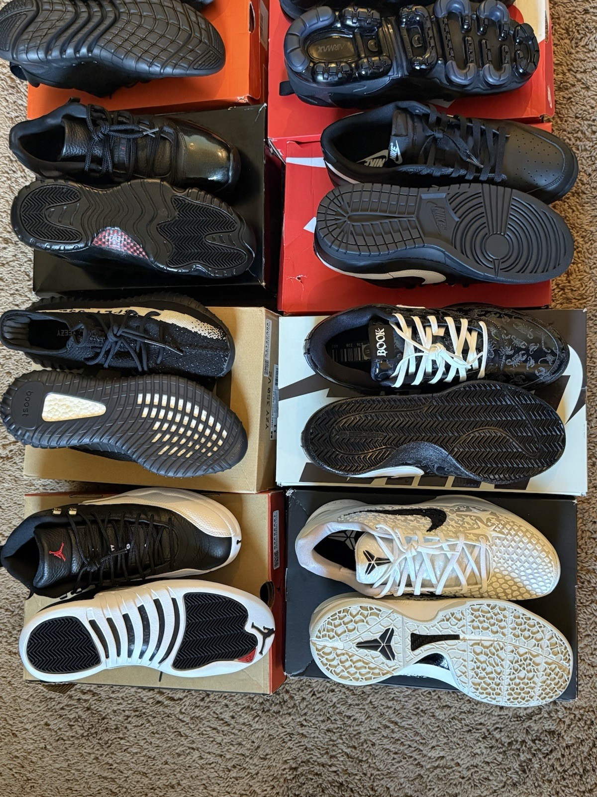 Lot 9 Sneakers Nike Jordan adidas Men's Athletic Shoes Air Jordan Yeezy Boost  thumbnail 12