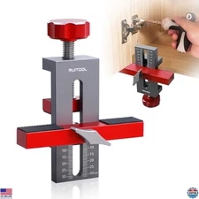 RUITOOL Adjustable Cabinet Door Mounting Jig - Durable Aluminium Alloy Tool