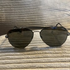 Randolph Concorde CR074 Bright Chrome Pol. American Gray Mens Sunglasses 57mm