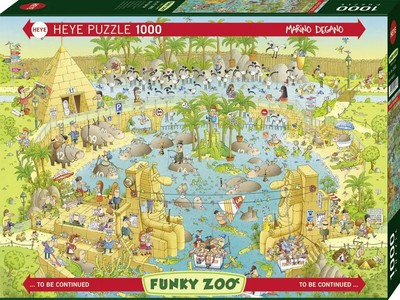 Nile Habitat Puzzle | Deutsch | Spiel | In Spielebox | 29693 | 2015 | Heye