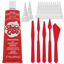 Shoe Goo Repair Adhesive for Fixing Worn Shoes or Boots, Clear, 3.7 Ounce 10...