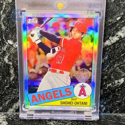 Shohei Ohtani RARE REFRACTOR INVESTMENT CARD TOPPS CHROME ANGELS SP MVP MINT