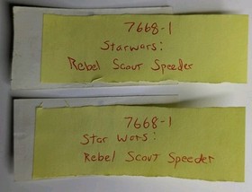 LEGO Star Wars Partial Sticker Sheet Lot (24 Sheets) 2005&ndash;2015 | Sets 6208&ndash;9498