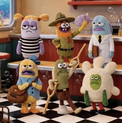 Authentic GONG Bikini Bottom Buddies Series 2 Blind Box Plush