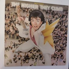 David Cassidy The higher they climb 12" vinyl record album 