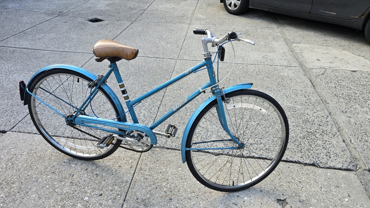 (No 0407)Raleigh 外装 (前3段 後8段) 700 32C No 0407)Raleigh 外装 (前3段 後8段) 700 32C Vintage Raleigh 3
