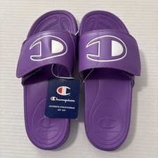 CHAMPION WOMEN S PURPLE SLIDES SIZE 7 NWT