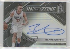 2017-18 Panini Spectra In the Zone Auto 17/49 Blake Griffin #IZ-BGF Auto 0b9