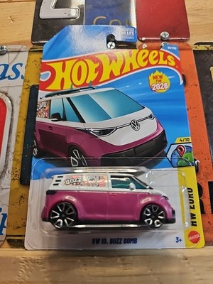 Hot Wheels VW ID. Buzz Bomb Purple 86/250 New for 2026 | eBay