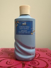 Bath Body Works CEREAL MILK SOFT SERVE 10 oz Shower Gel Original RETIRED