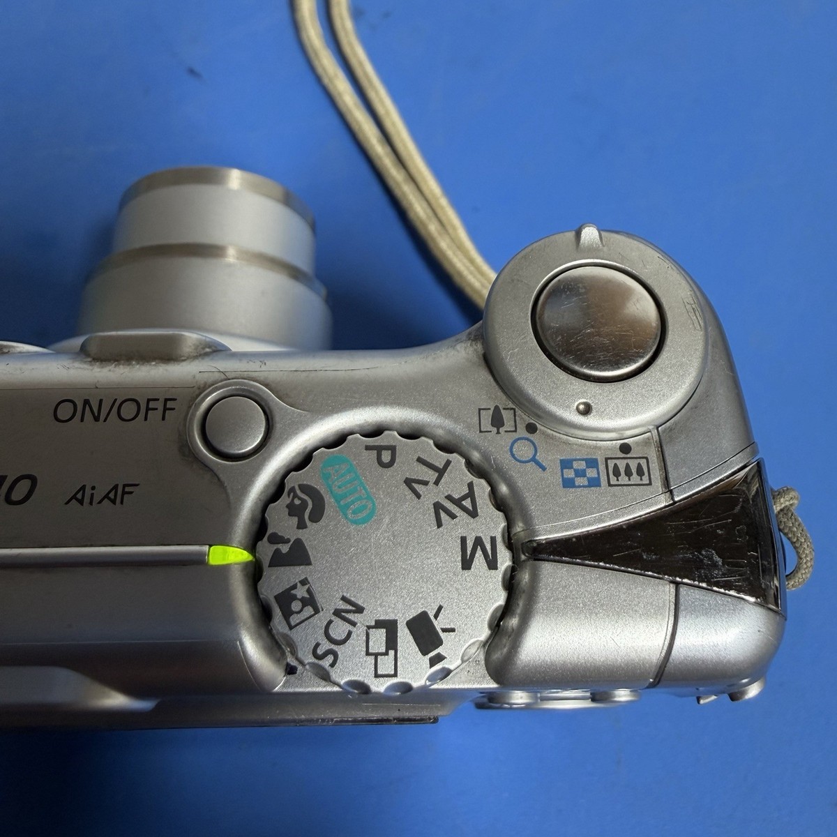 Canon PowerShot A540 6MP Digital Camera 4x Zoom For Parts LCD
