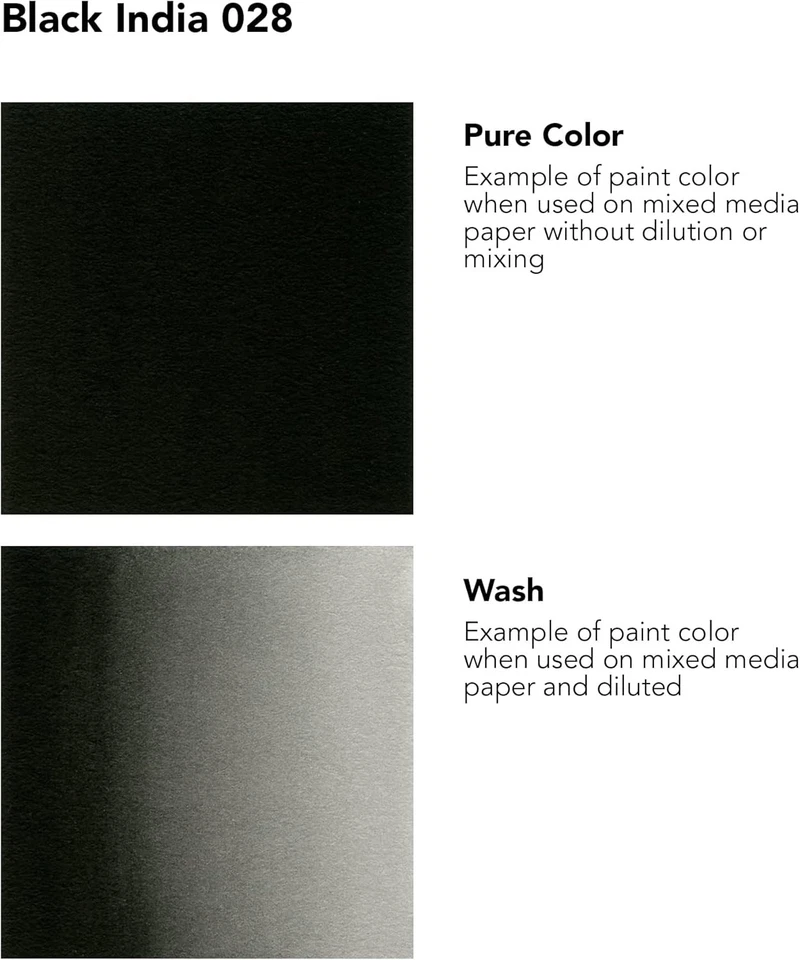 Daler-Rowney FW Acrylic Ink Bottle Black - Versatile 1 fl oz, (India) - Image 2 of 4