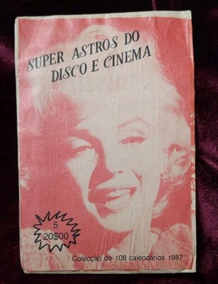 SEHR SELTENES Vintage Kartenpaket ''Superstars Of The Record And Cinema'' UNGEÖFFNET